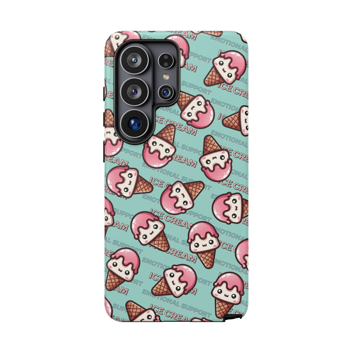 "Emotional Support Ice Cream" Phone Case