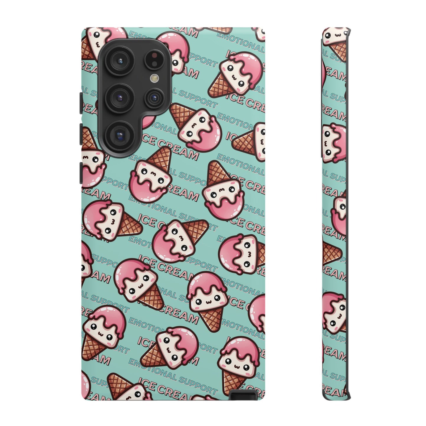 "Emotional Support Ice Cream" Phone Case
