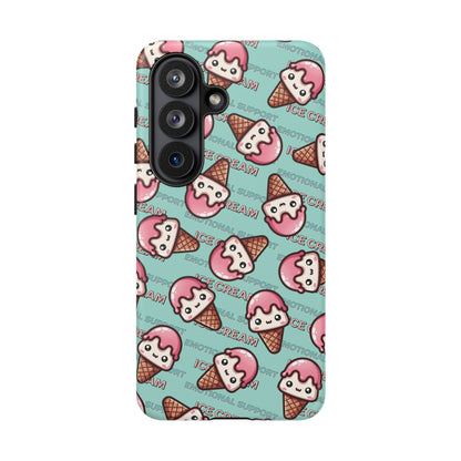 "Emotional Support Ice Cream" Phone Case