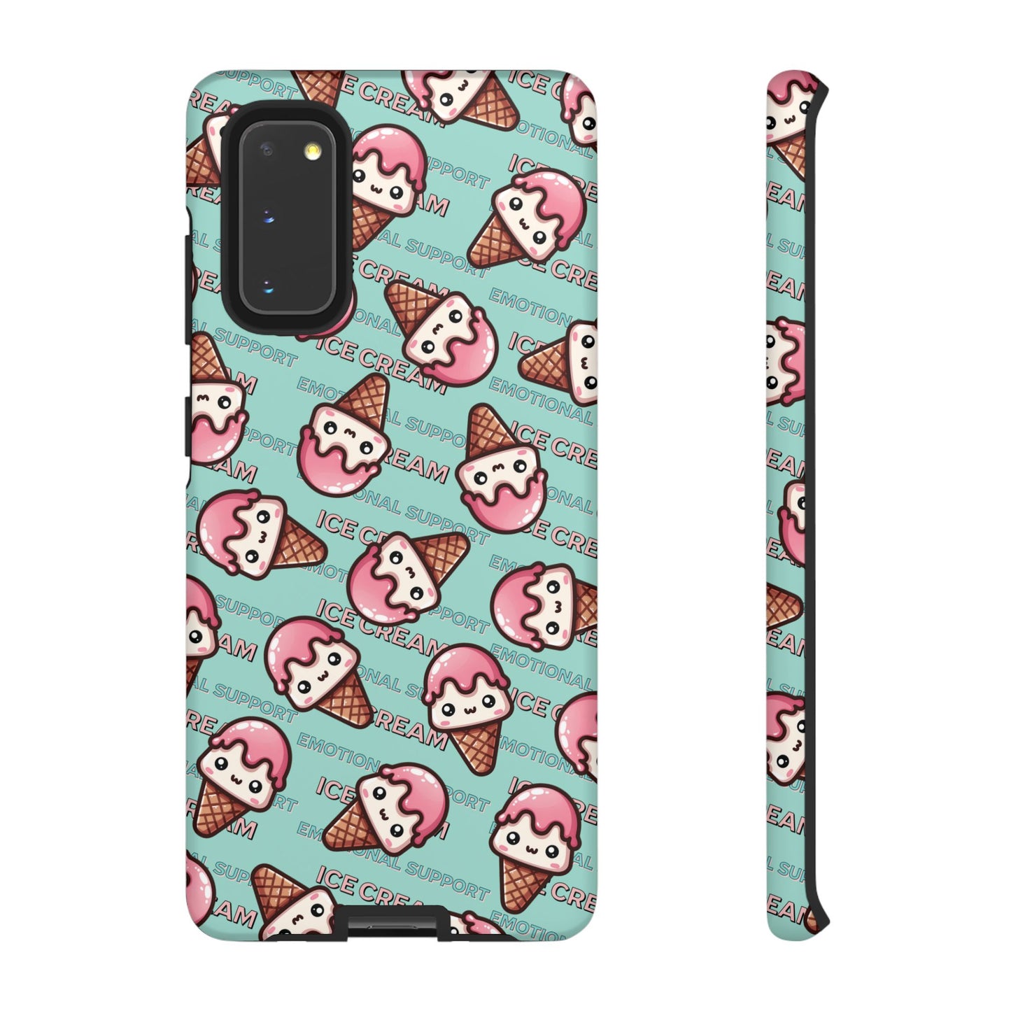 "Emotional Support Ice Cream" Phone Case