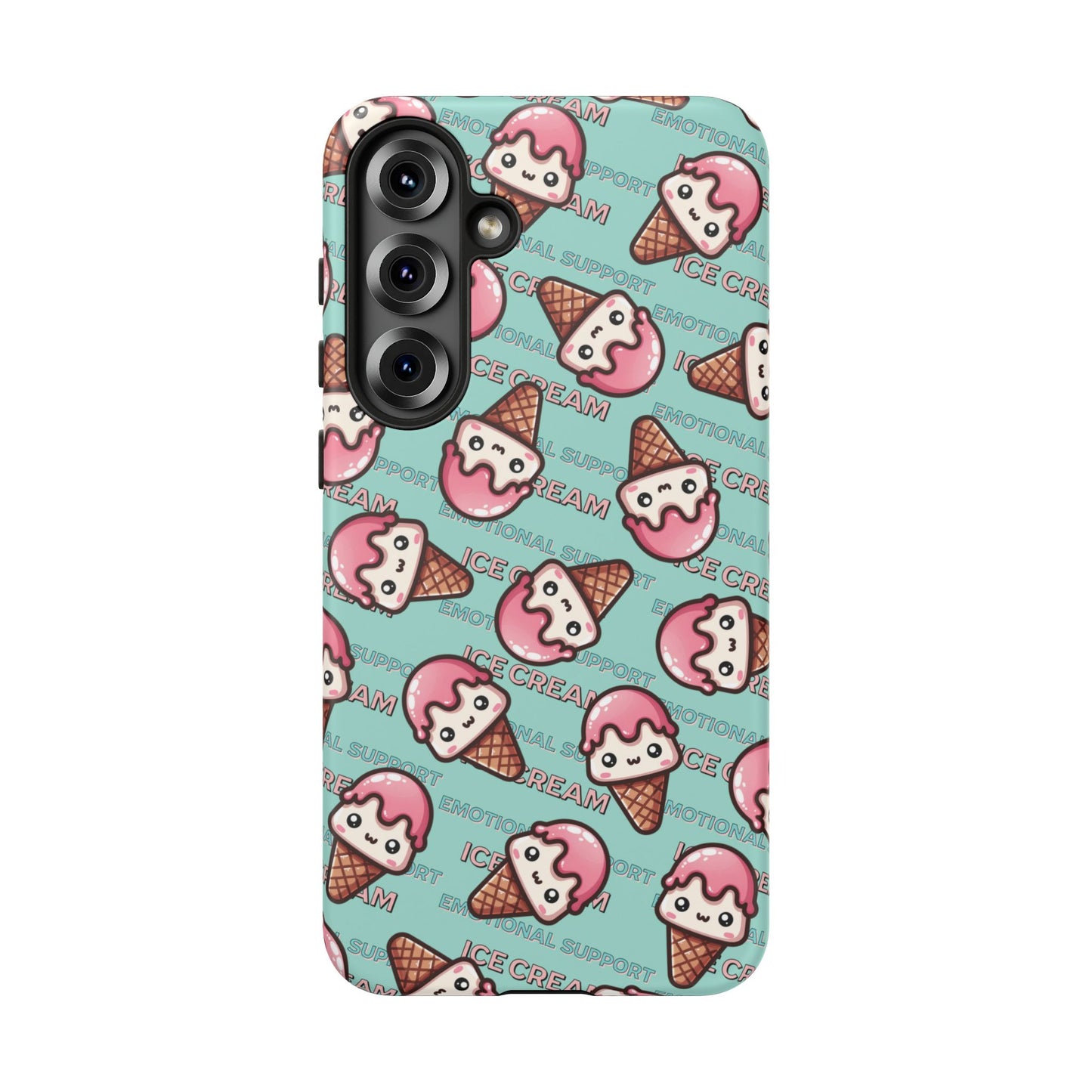 "Emotional Support Ice Cream" Phone Case