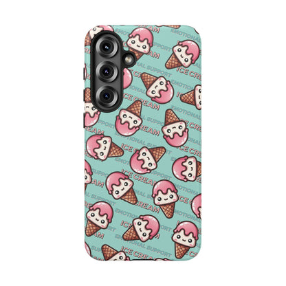 "Emotional Support Ice Cream" Phone Case