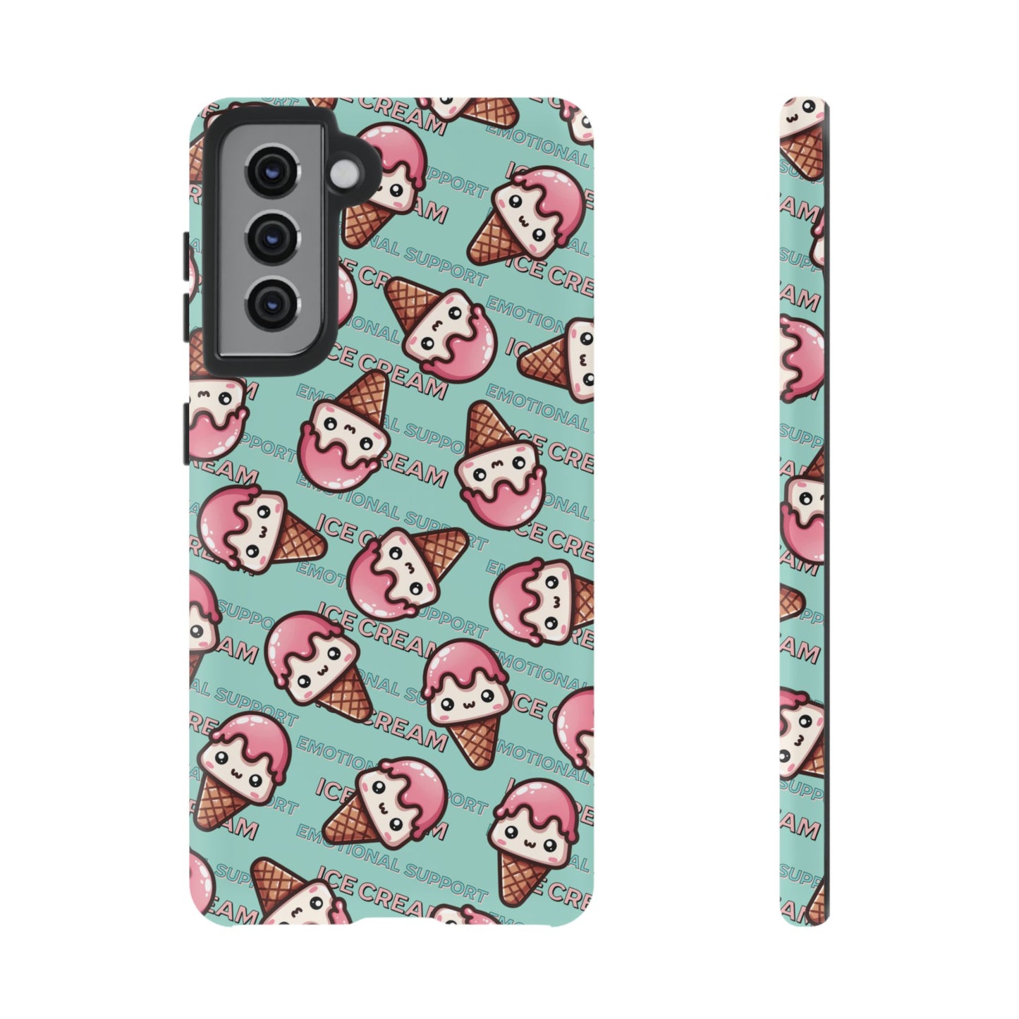 "Emotional Support Ice Cream" Phone Case