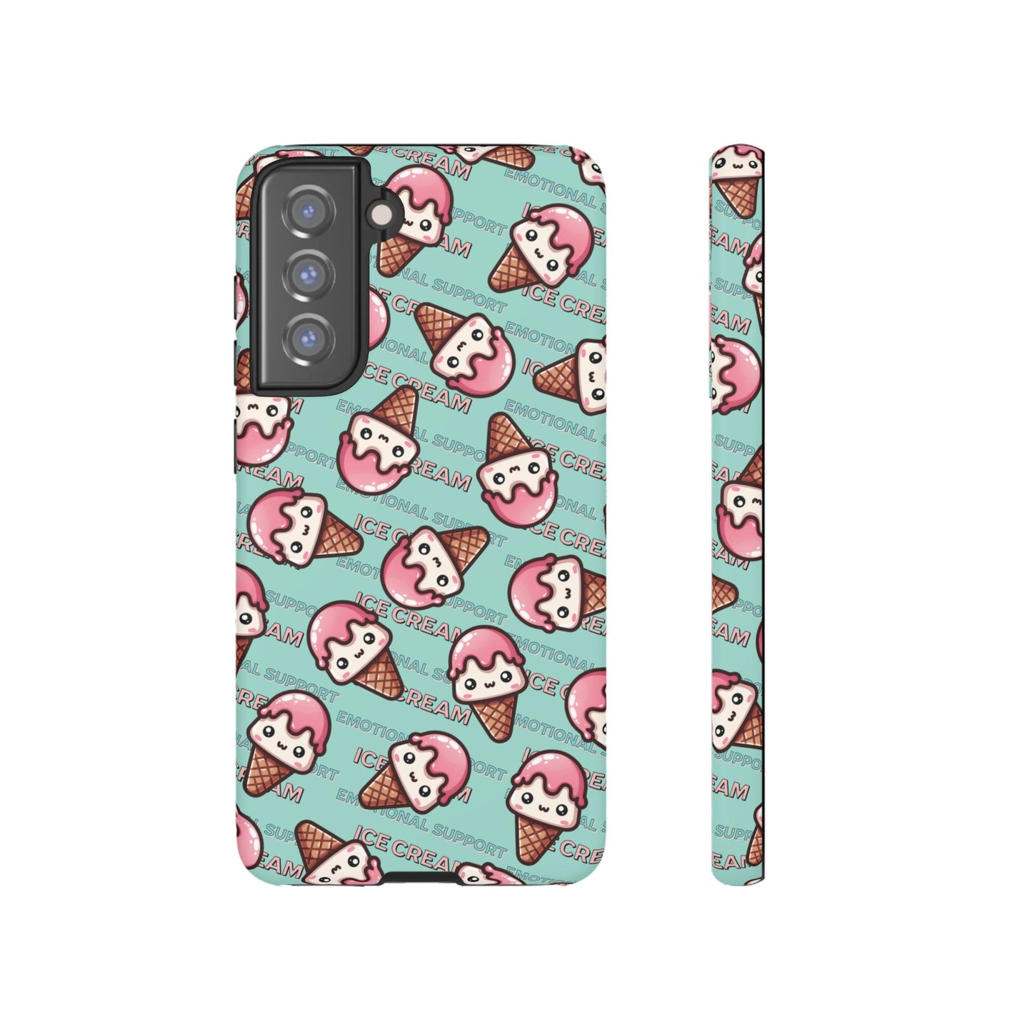 "Emotional Support Ice Cream" Phone Case