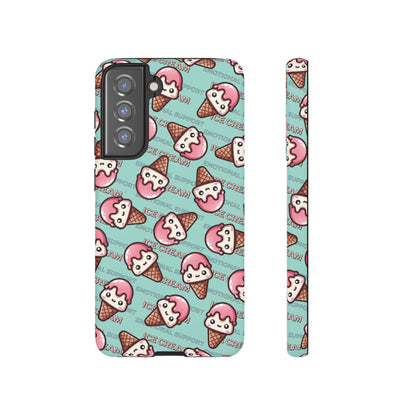 "Emotional Support Ice Cream" Phone Case