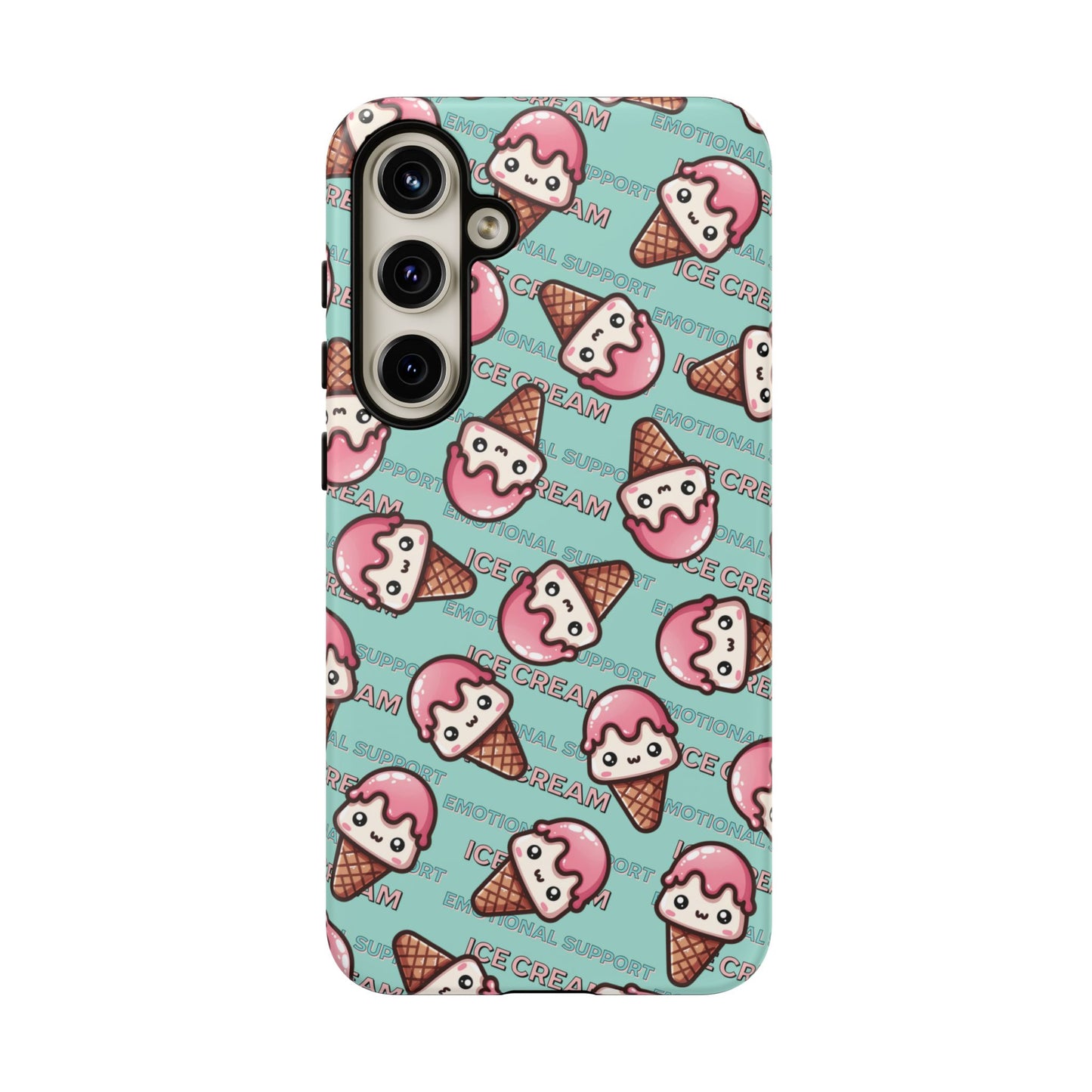 "Emotional Support Ice Cream" Phone Case