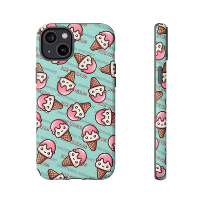 "Emotional Support Ice Cream" Phone Case