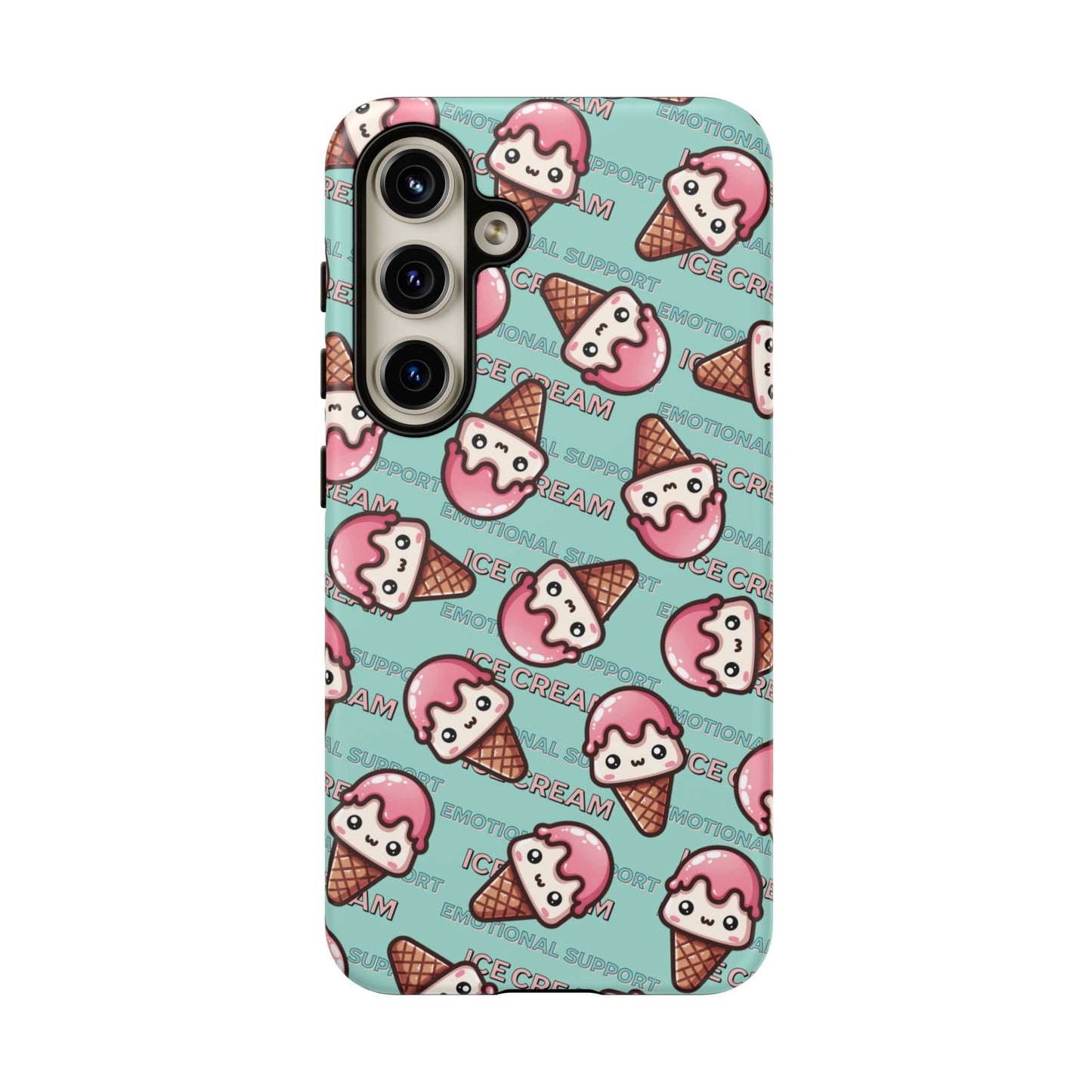 "Emotional Support Ice Cream" Phone Case