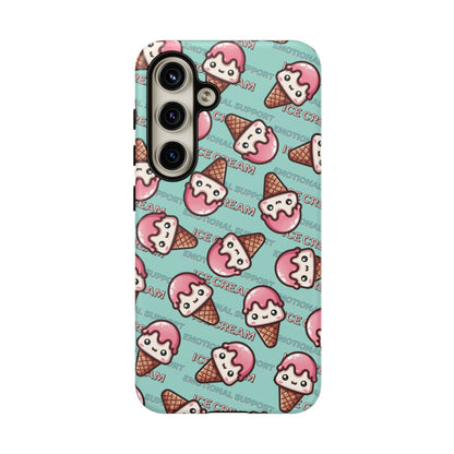 "Emotional Support Ice Cream" Phone Case