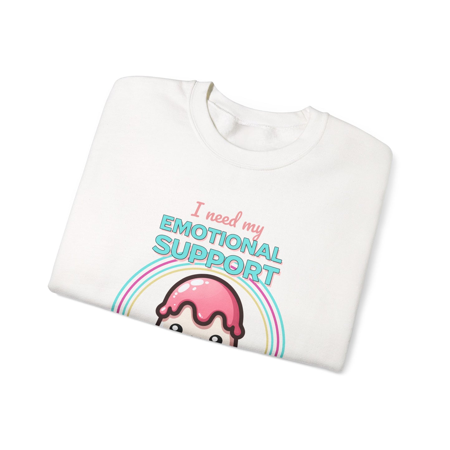 "Emotional Support Ice Cream" Sweatshirt