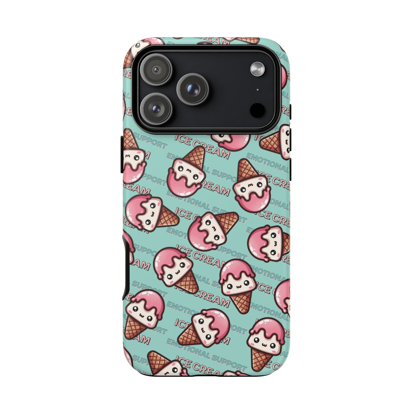 "Emotional Support Ice Cream" Phone Case