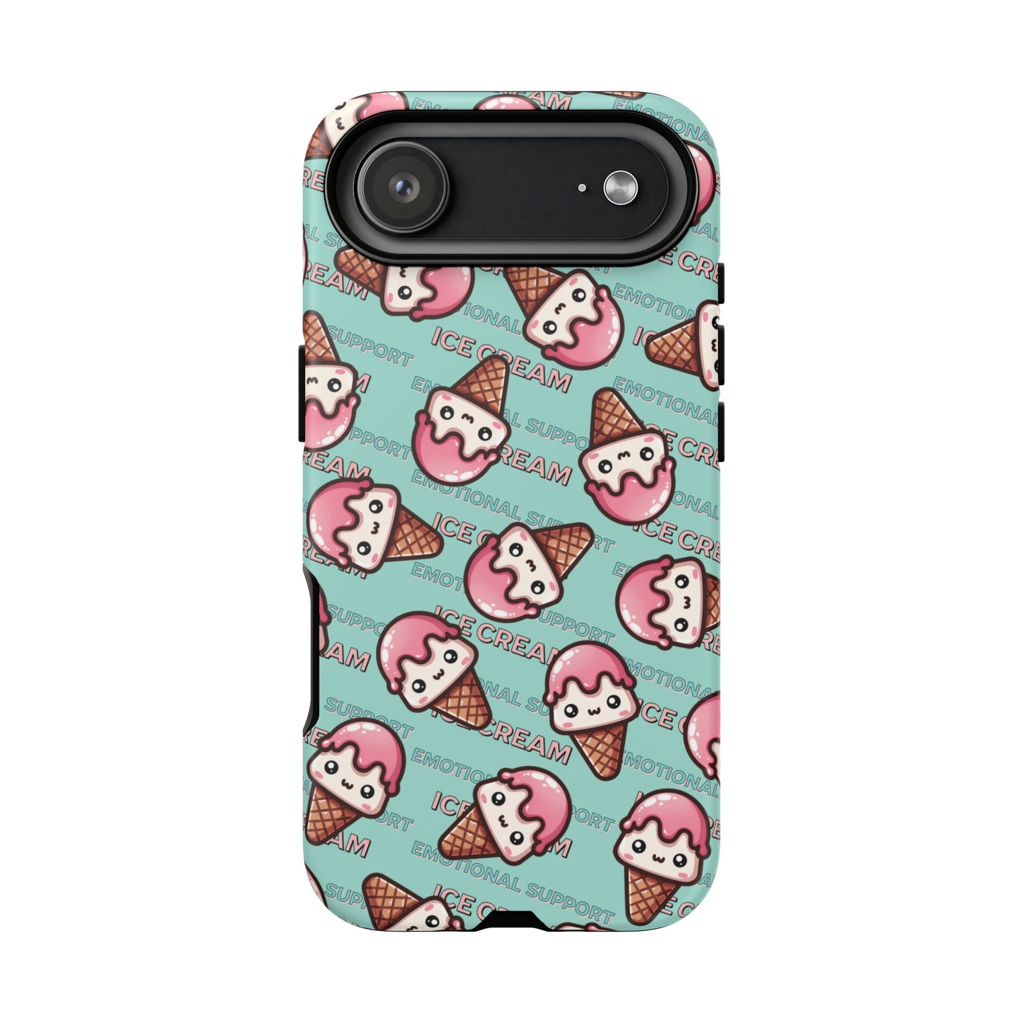 "Emotional Support Ice Cream" Phone Case