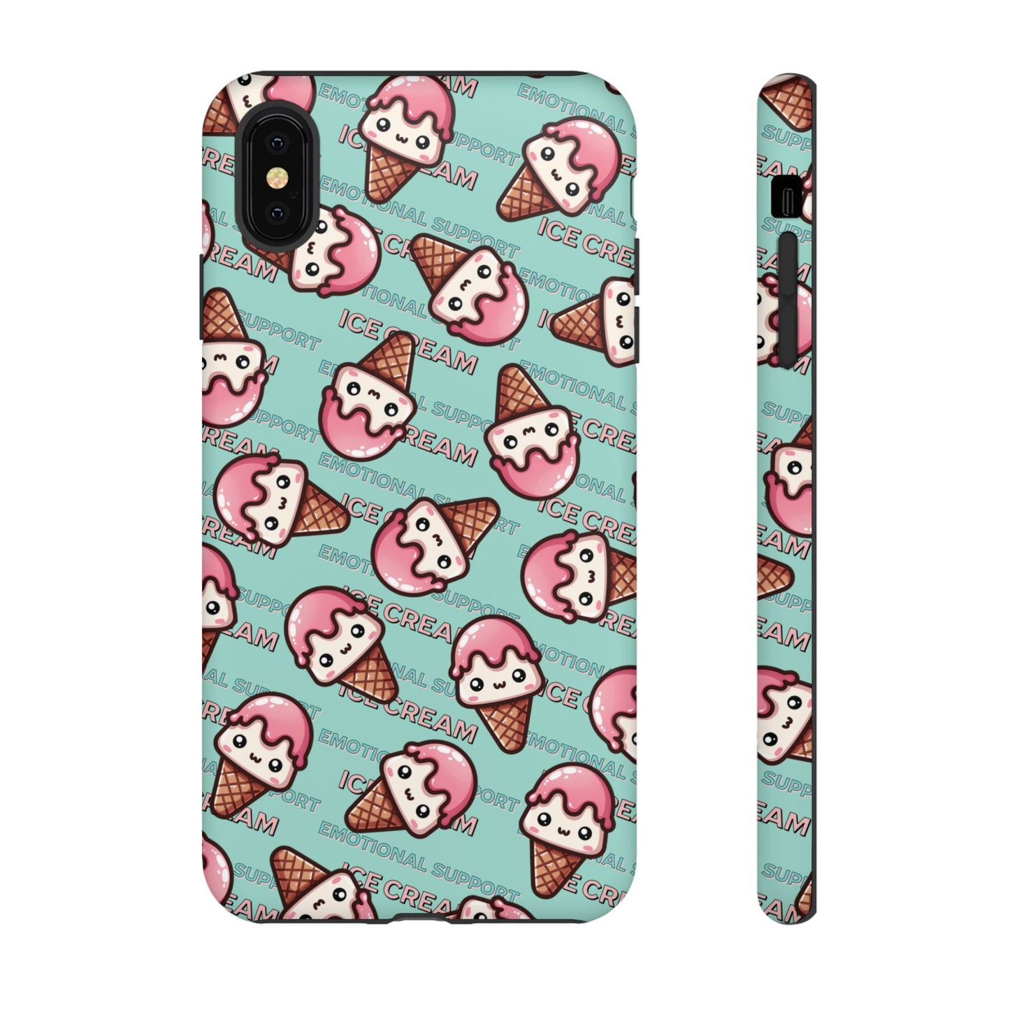"Emotional Support Ice Cream" Phone Case