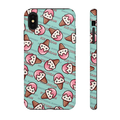 "Emotional Support Ice Cream" Phone Case