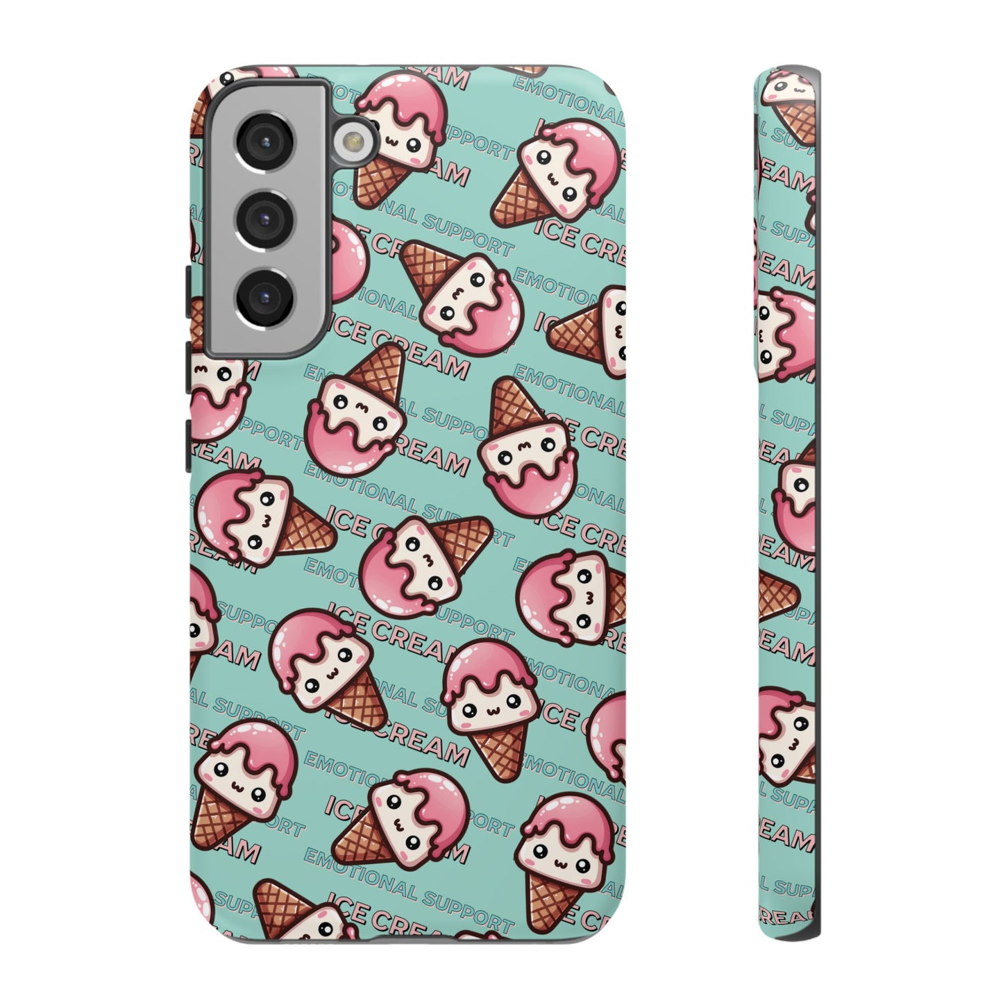 "Emotional Support Ice Cream" Phone Case