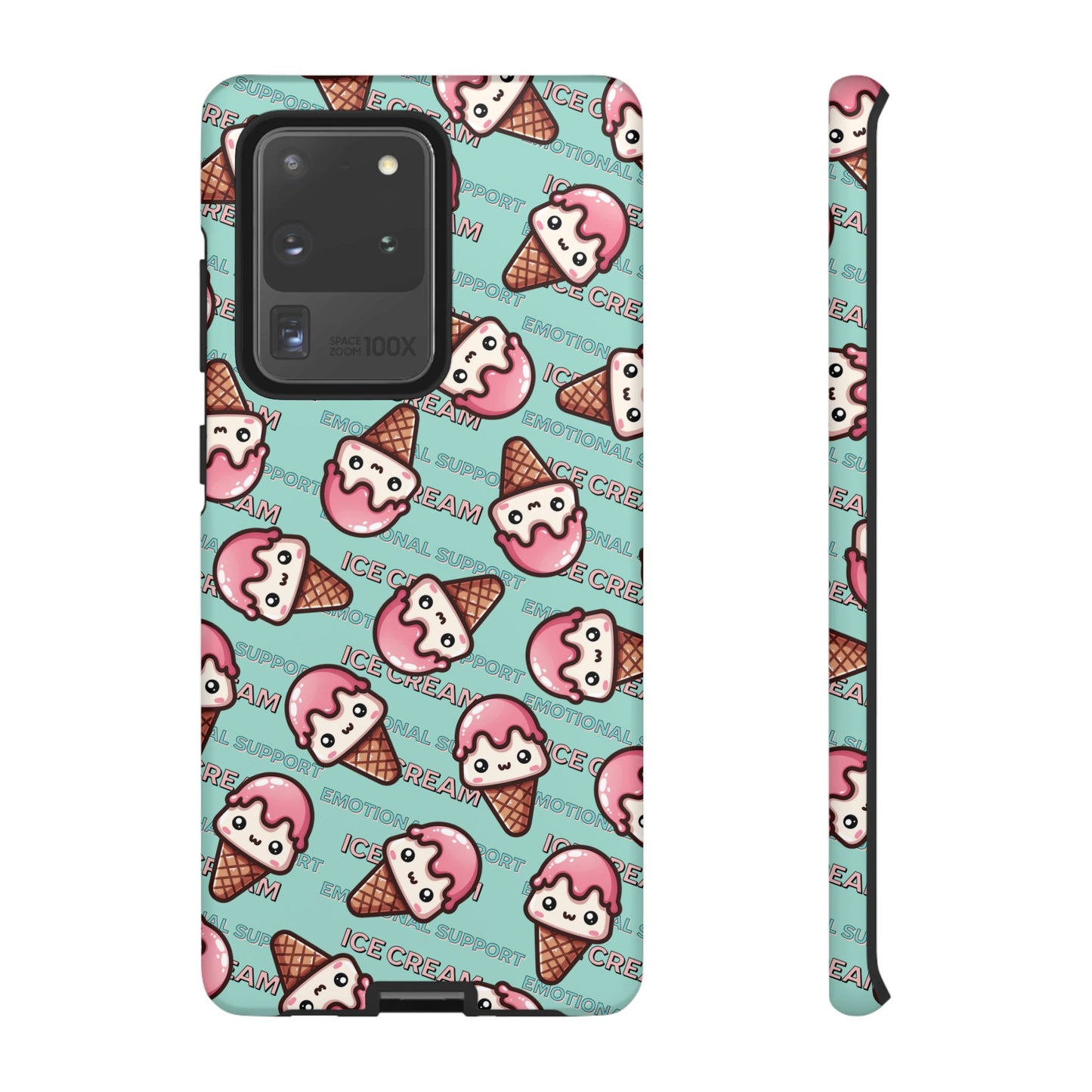 "Emotional Support Ice Cream" Phone Case