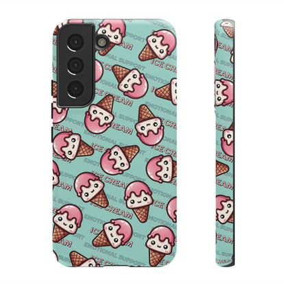 "Emotional Support Ice Cream" Phone Case