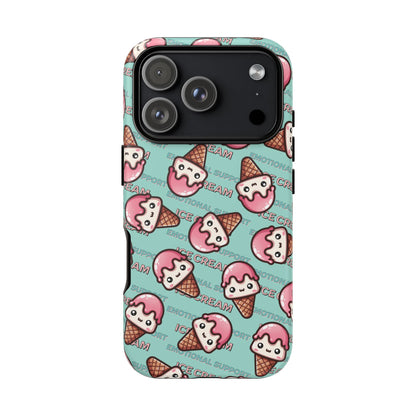 "Emotional Support Ice Cream" Phone Case