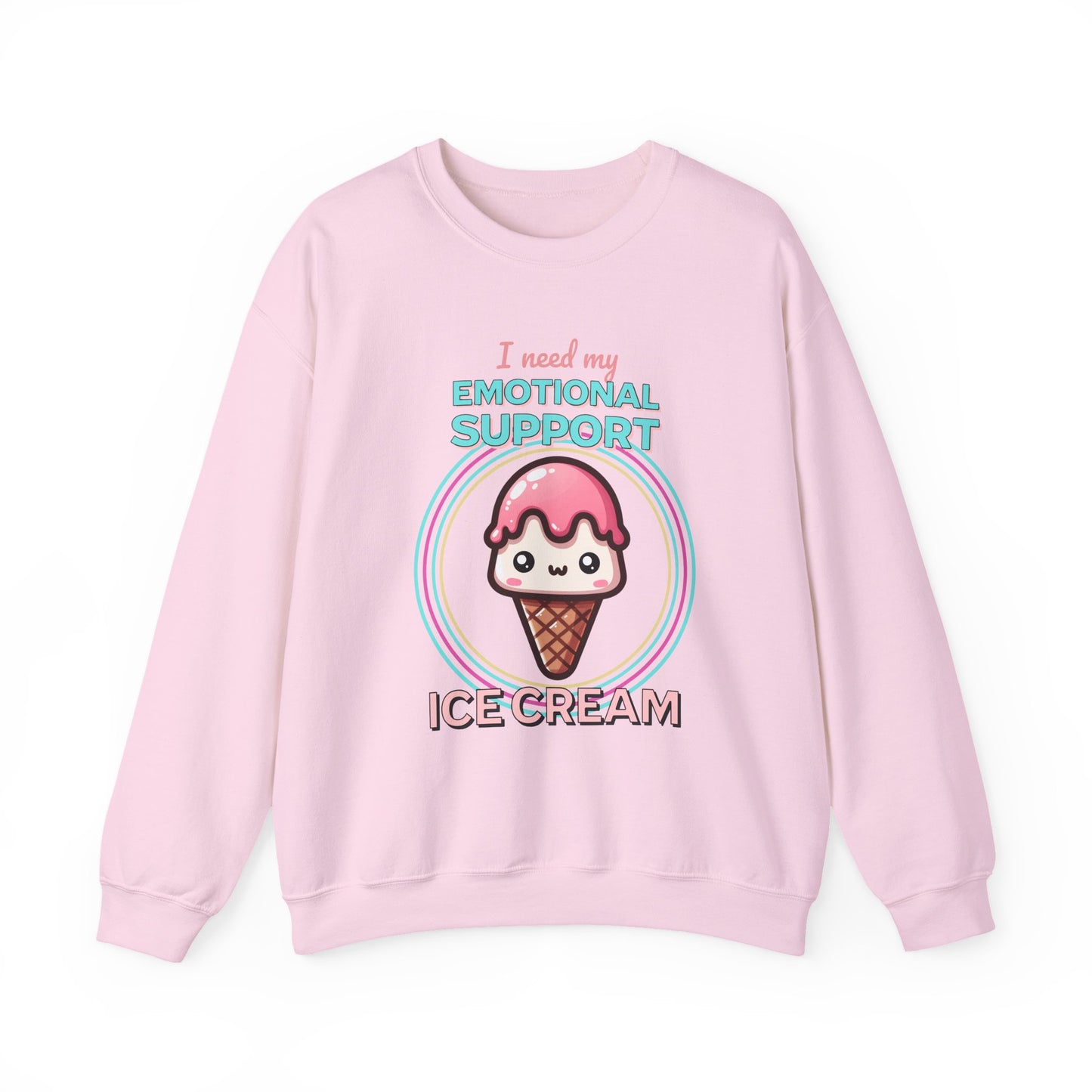 "Emotional Support Ice Cream" Sweatshirt