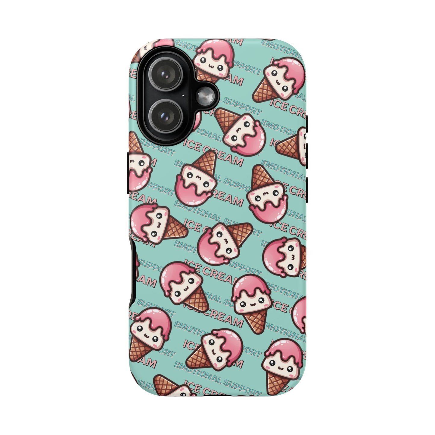 "Emotional Support Ice Cream" Phone Case