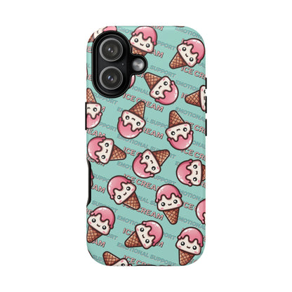 "Emotional Support Ice Cream" Phone Case