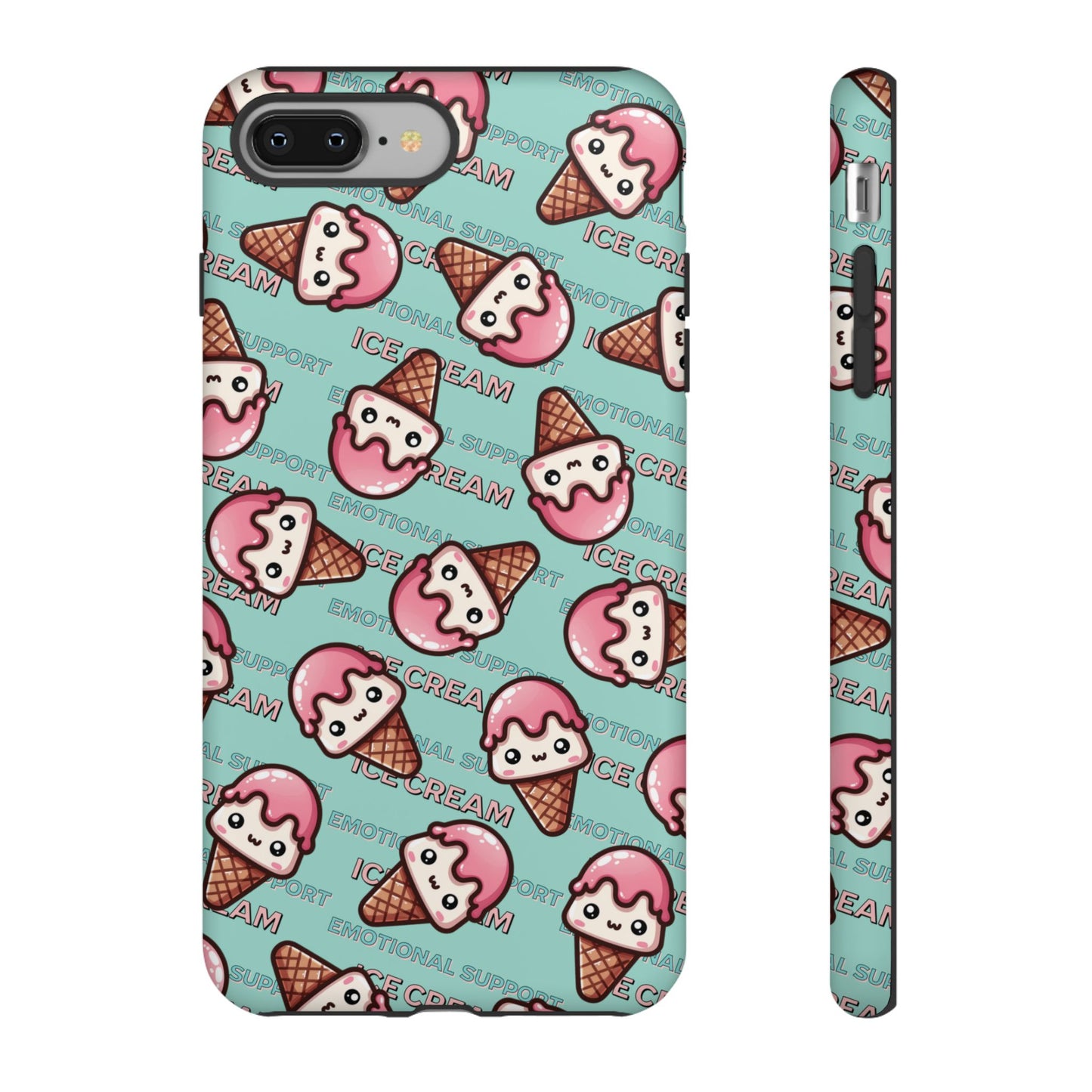 "Emotional Support Ice Cream" Phone Case