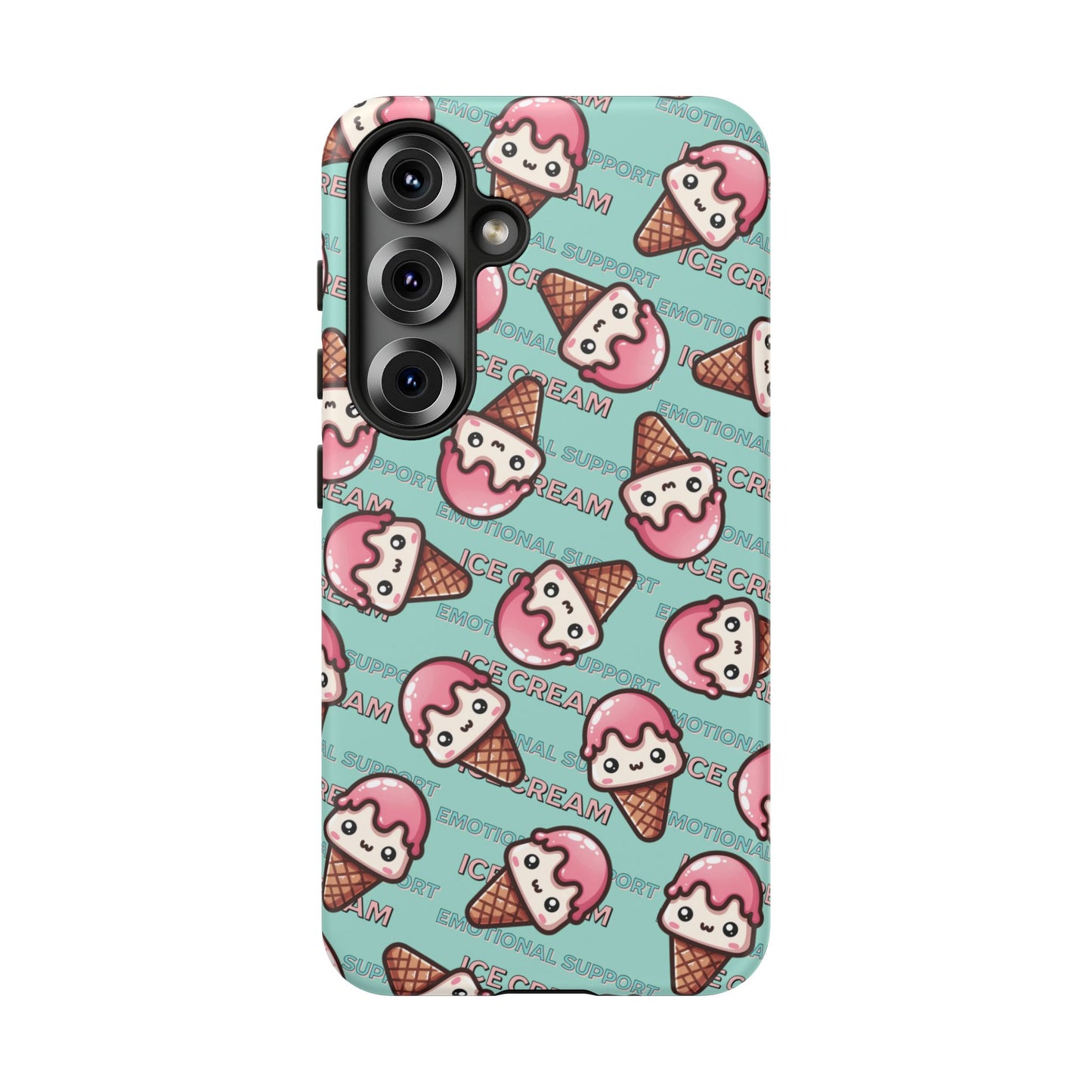 "Emotional Support Ice Cream" Phone Case
