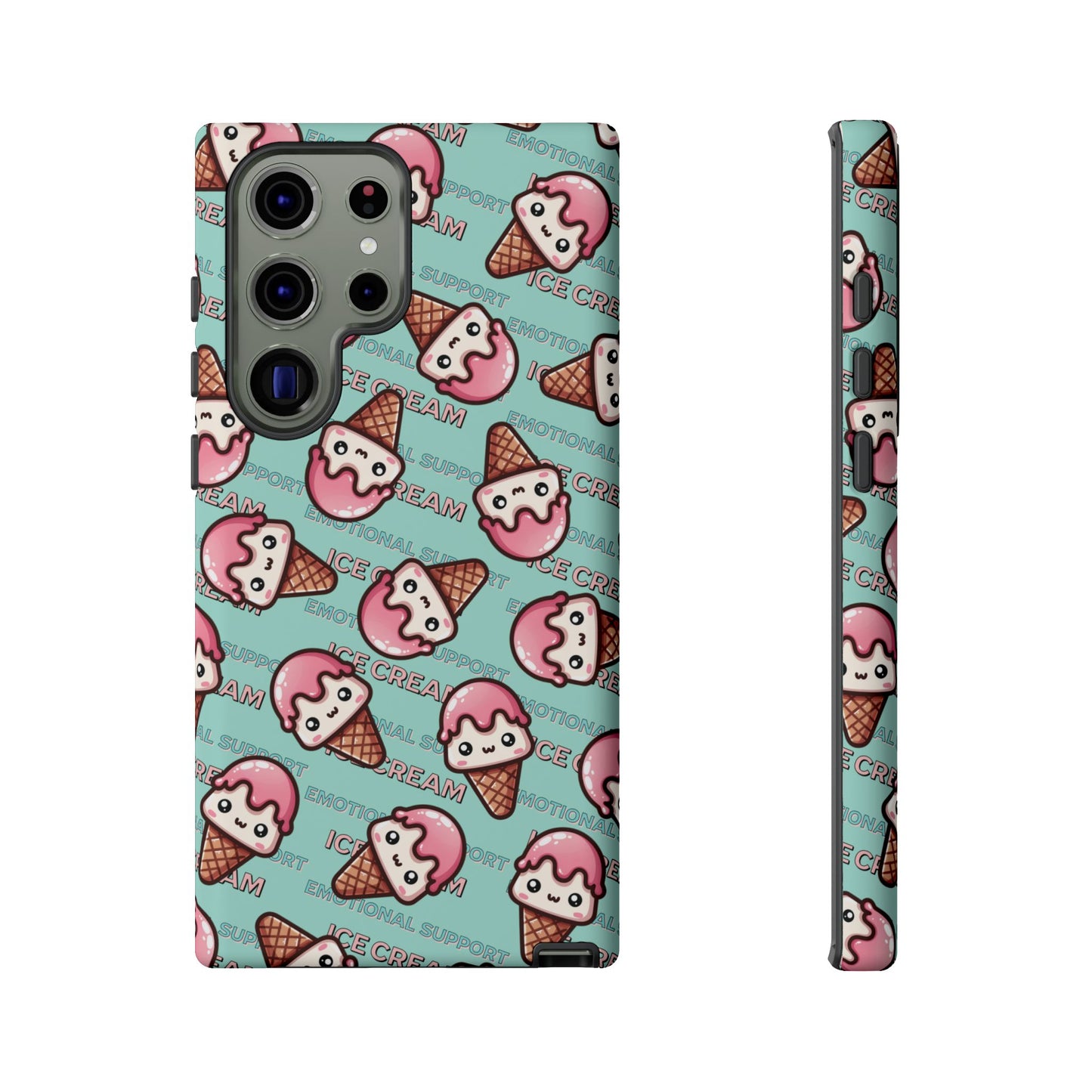 "Emotional Support Ice Cream" Phone Case