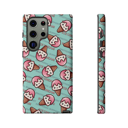 "Emotional Support Ice Cream" Phone Case