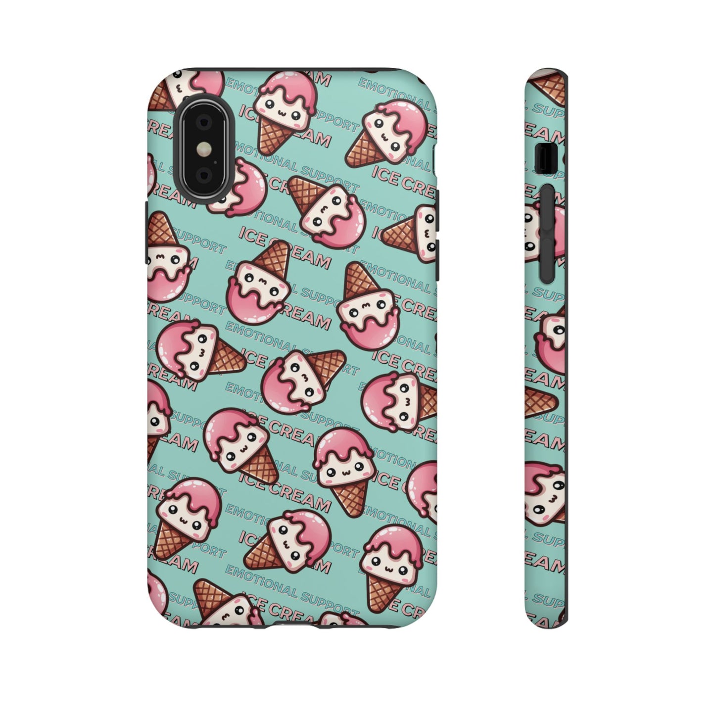 "Emotional Support Ice Cream" Phone Case