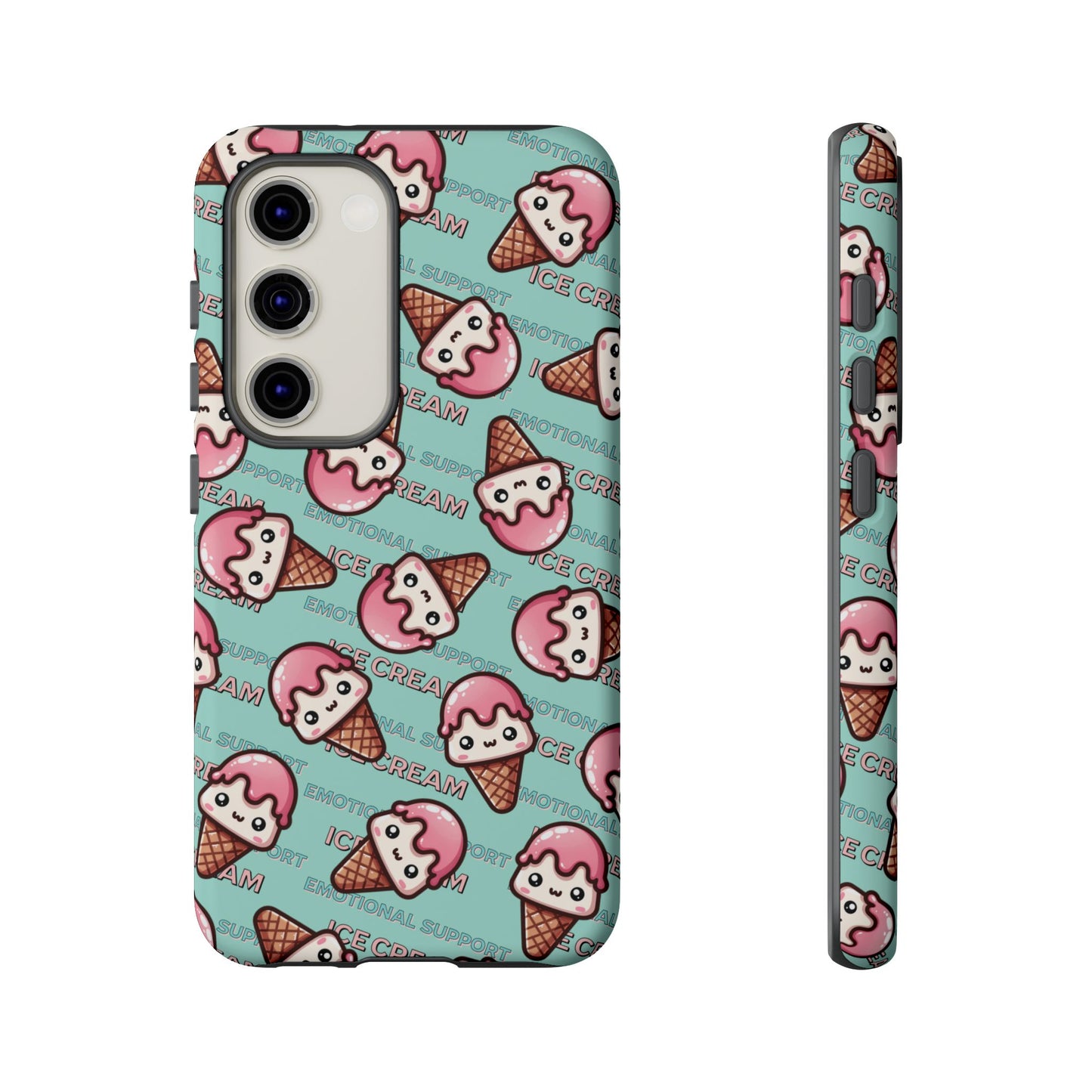 "Emotional Support Ice Cream" Phone Case