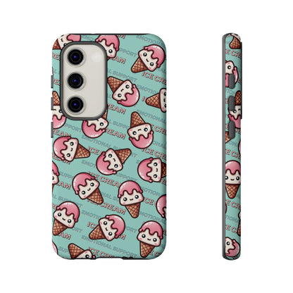 "Emotional Support Ice Cream" Phone Case