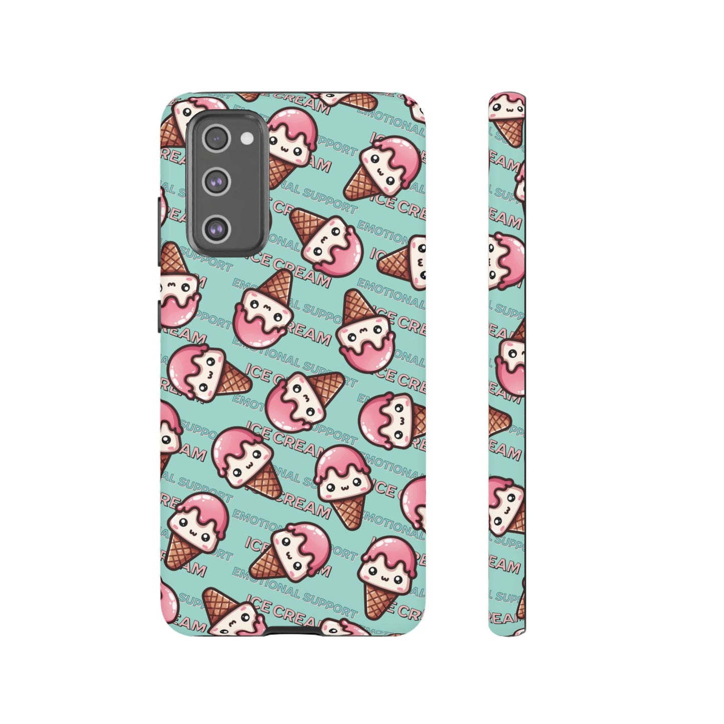 "Emotional Support Ice Cream" Phone Case