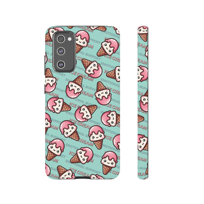"Emotional Support Ice Cream" Phone Case