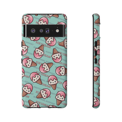 "Emotional Support Ice Cream" Phone Case