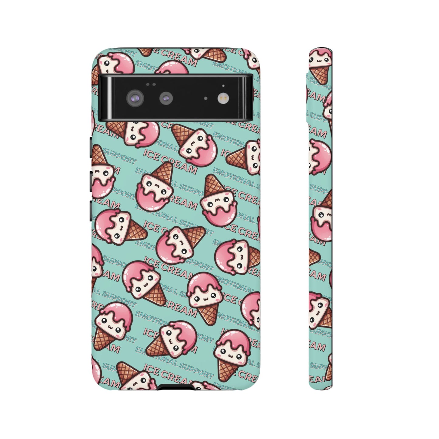 "Emotional Support Ice Cream" Phone Case