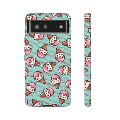 "Emotional Support Ice Cream" Phone Case